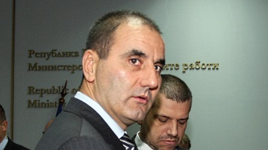 Вътрешният министър Цветан Цветанов