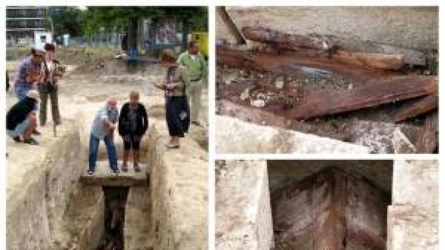 Археолози откриха ковчег на 23 века в Несебър