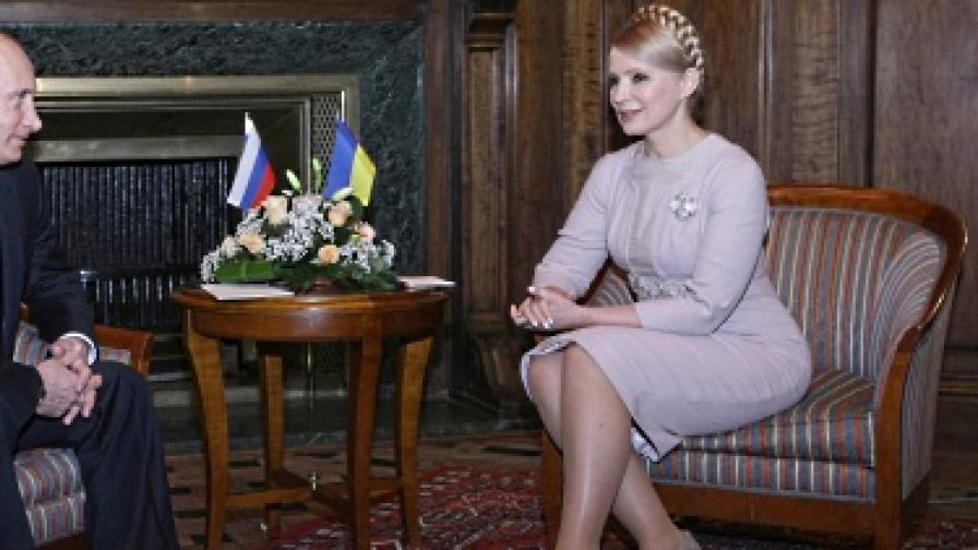 Анти-Тимошенко дрес код в Украйна