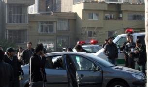 Колата, в която е бил ранен проф. Ферейдун Аббаси