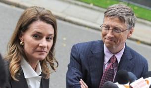 Бил и съпругата му Мелинда