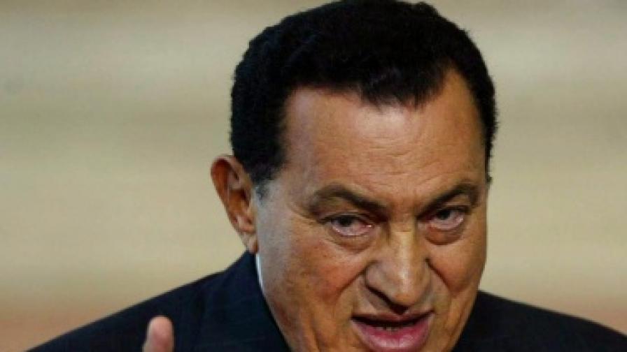 Египетският президент Хосни Мубарак