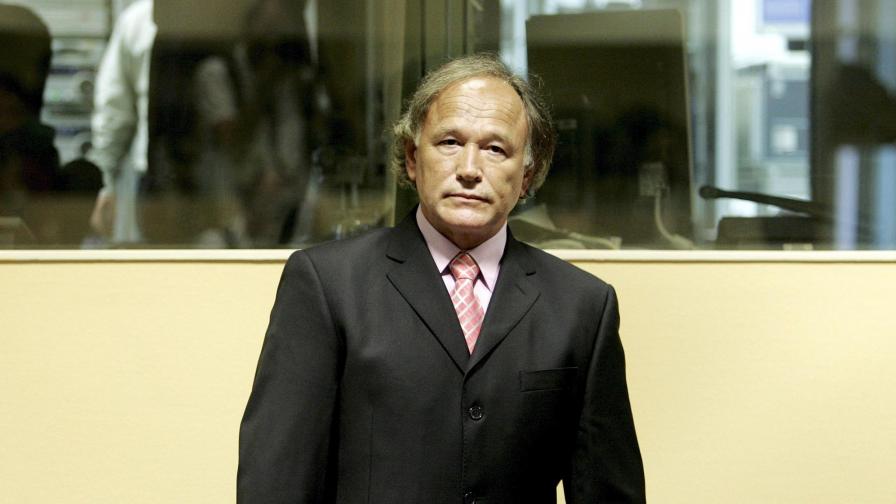 Властимир Джорджевич пред трибунала в Хага през 2007 г.