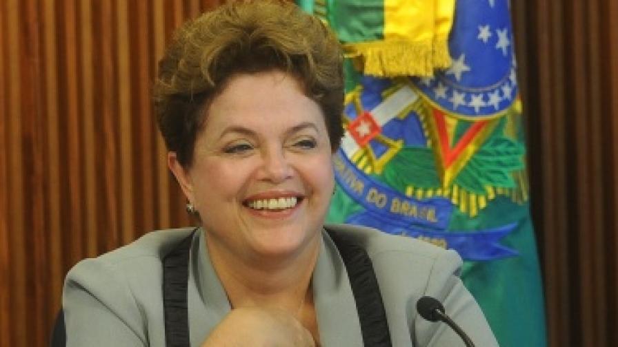 Бразилската президентка Дилма Русев