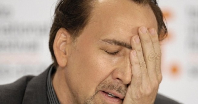 Актьорът Никълъс Кейдж често играе необичайни роли и персонажи В