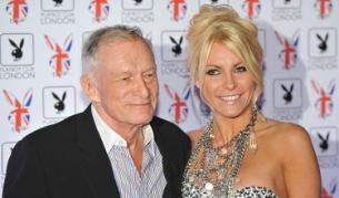 Хю Хефнър и Кристъл Харис