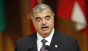 Рафик Харири през 2003 г.