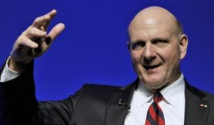 Шефът на "Майкрософт" Стив Балмър