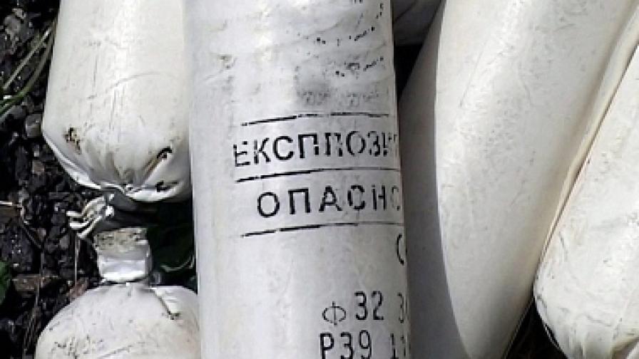 Откриха над 5 кг експлозиви край Пирдоп