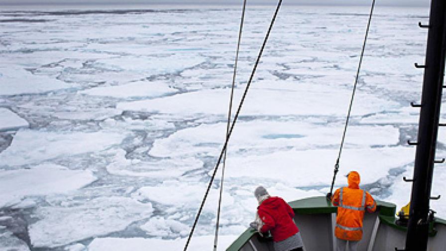 Ледът в Арктика може да се стопи към 2100 г.