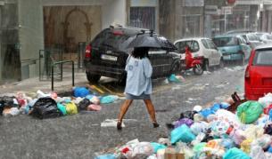 Във вторник в Атина стачкуваха и боклукчиите