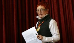 Екатерина Бончева днес участва в организарната в Богословският факултет академична дискусия на тема "Дейността на Държавна сигурност и българската православна църква по време на комунизма"