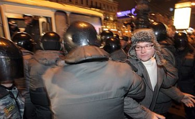 Отново арести в Москва и Санкт Петербург