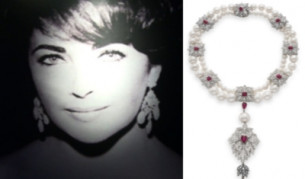 Лиз Тейлър поръчала на бижутер във фирмата "Картие" да монтира перлата заедно с диаманти, рубини и други перли в колие