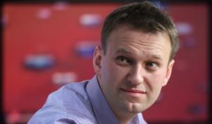 Алексей Навални по време на предаване в студиото на радио "Ехото на Москва" - 26 декември 2011 г.