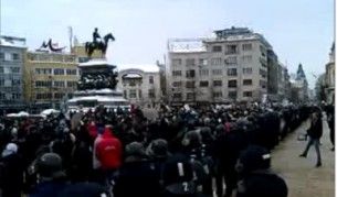 Хиляди на протеста срещу ACTA