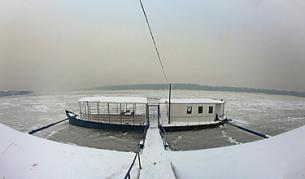 Само преди 10 дни реката беше напълно замръзнала при Белград