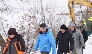 Трайчо Трайков при язовир "Елена" преди дни