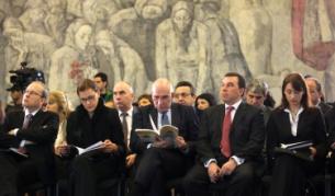 Докладът на Световната банка беше представен пред избрани личности от политиката, финансите, бизнеса и др.