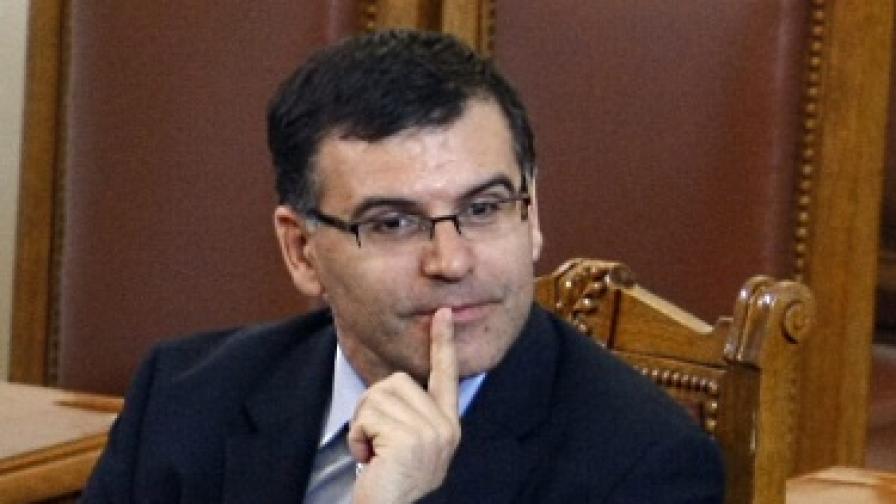 Симеон Дянков в парламента