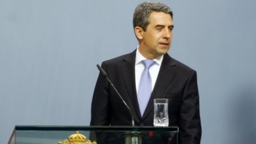 Президентът на Република България Росен Плевнелиев