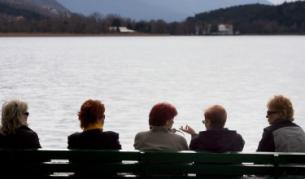 Алеите край Охридското езеро в Македония са сред любимите места за местните хора и за гостите на средновековния град