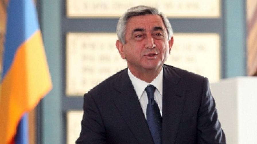 Президентската партия печели в Армения