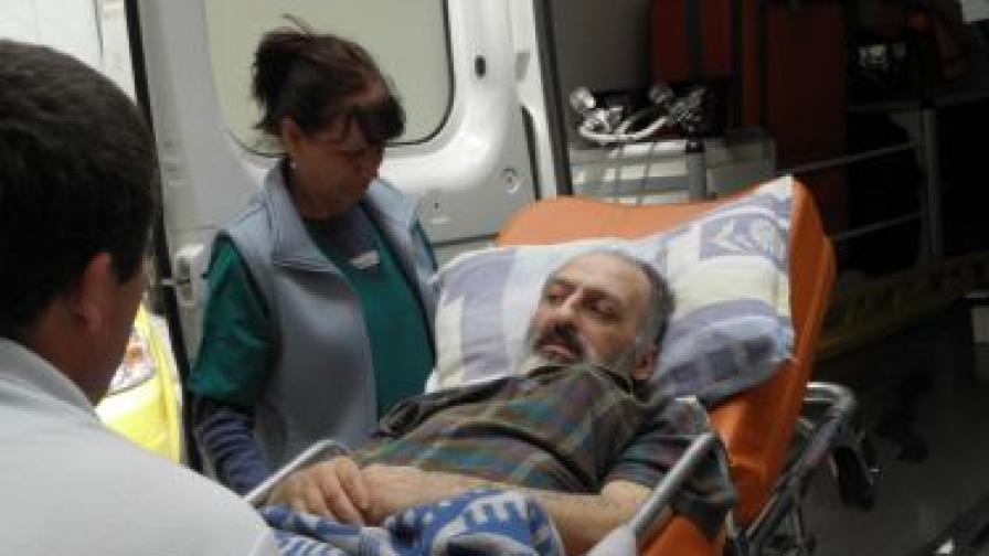 Трети случай на безпомощен пациент, предаден ни от Гърция