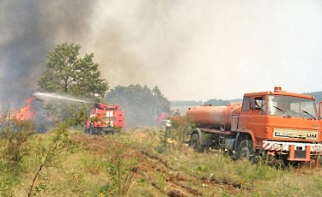 252 пожара горяха из цялата страна