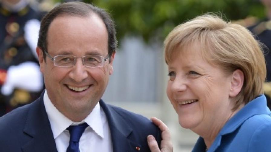 Франсоа Оланд и Ангела Меркел всъщност нямат много поводи за радост