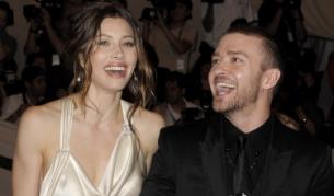 Джесика Бийл и Джъстин Тимбърлейк през май миналата година