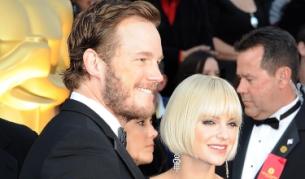 Ана Фарис и партньорът й Крис Прат