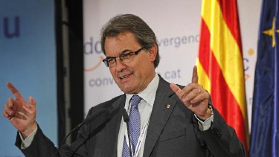 Еврокризата подклажда сепаратизма в Испания