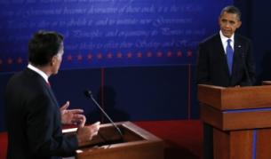 Обявиха Ромни за победител в първия тв диспут