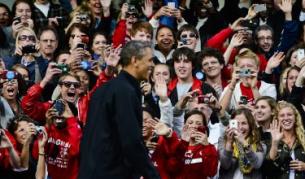 Обама се майтапи с кандидата Ромни