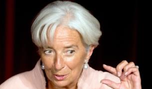 Председателят на МВФ Кристин Лагард