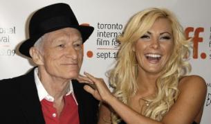 Хю Хефнър и Кристъл Харис