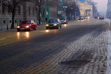 През 2013 г. подменят паважа в София с асфалт