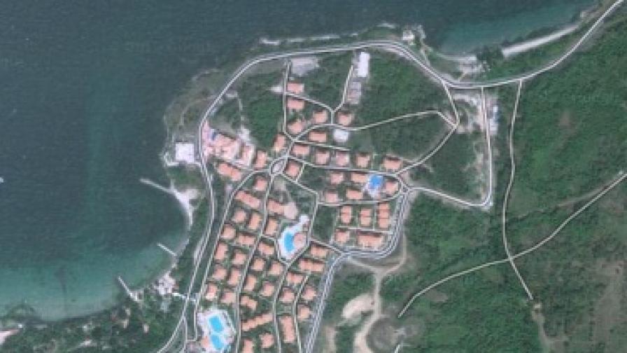 Сателитна снимка на комплекса "Санта Мария"