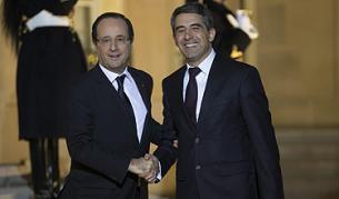 Франсоа Оланд и Росен Плевнелиев