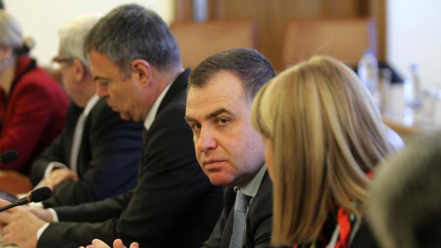 Мирослав Найденов на заседание на Министерски съвет