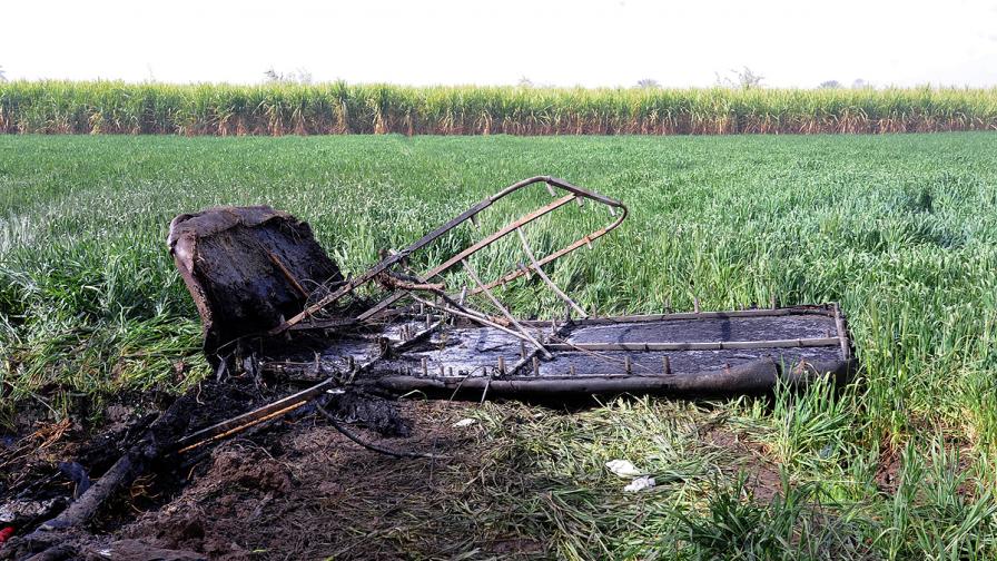 19 туристи загинаха при падане на балон в Египет