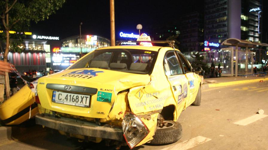 Зам.-началникът на "Пътна полиция": Таксиметровият шофьор е бил пиян