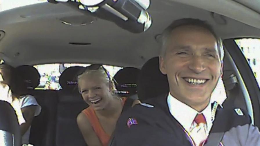 Норвежкият премиер станал шофьор на такси за половин ден