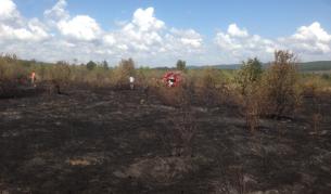 Евакуираха летовниците от Иракли заради голям пожар
