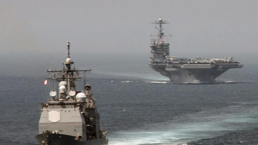 Американски бойни кораби в Средиземно море