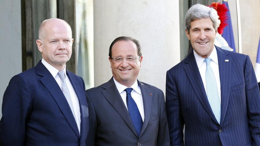 Кери, Оланд, Хейг: Ако Сирия се отметне, ще има последници