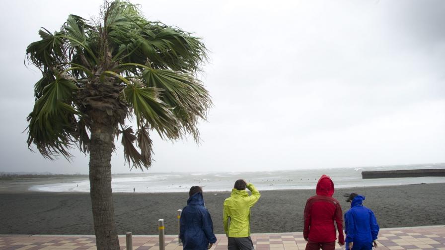 Евакуират жителите на остров Ошима заради нов тайфун