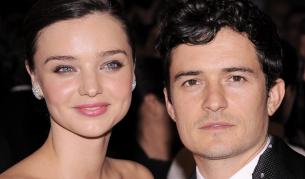 Миранда Кър и Орландо Блум