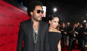 Лени Кравиц и дъщеря му Зоуи